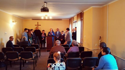 Oficjalne wyczytanie listy członków zboru w Siedlcach